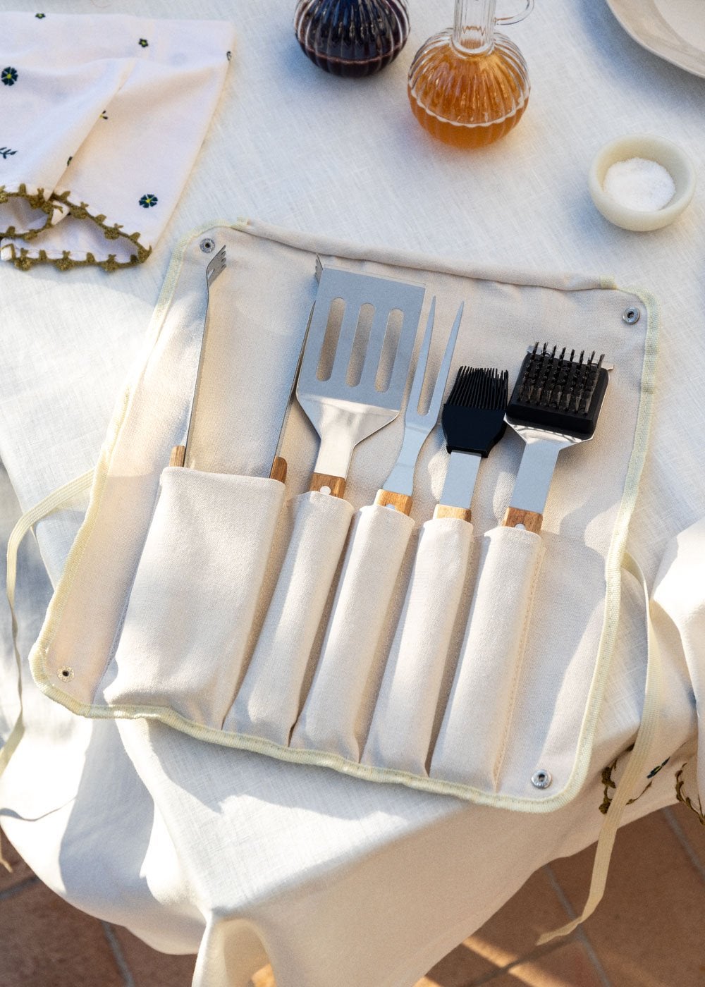 Set Completo Di 24 Utensili Per Barbecue – Accessori In Acciaio Inox Per Grigliate Perfette - 3