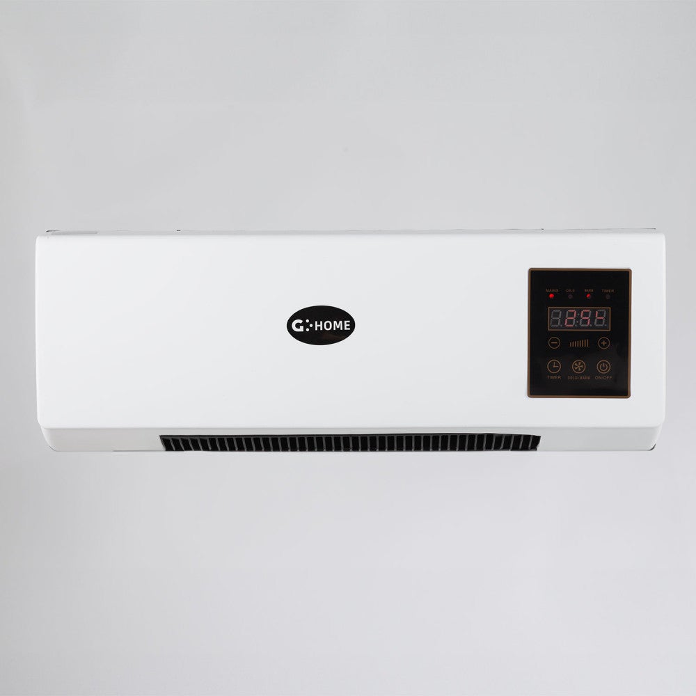 Chauffage + Ventilateur PTC 1500W Blanc Télécommande - 3