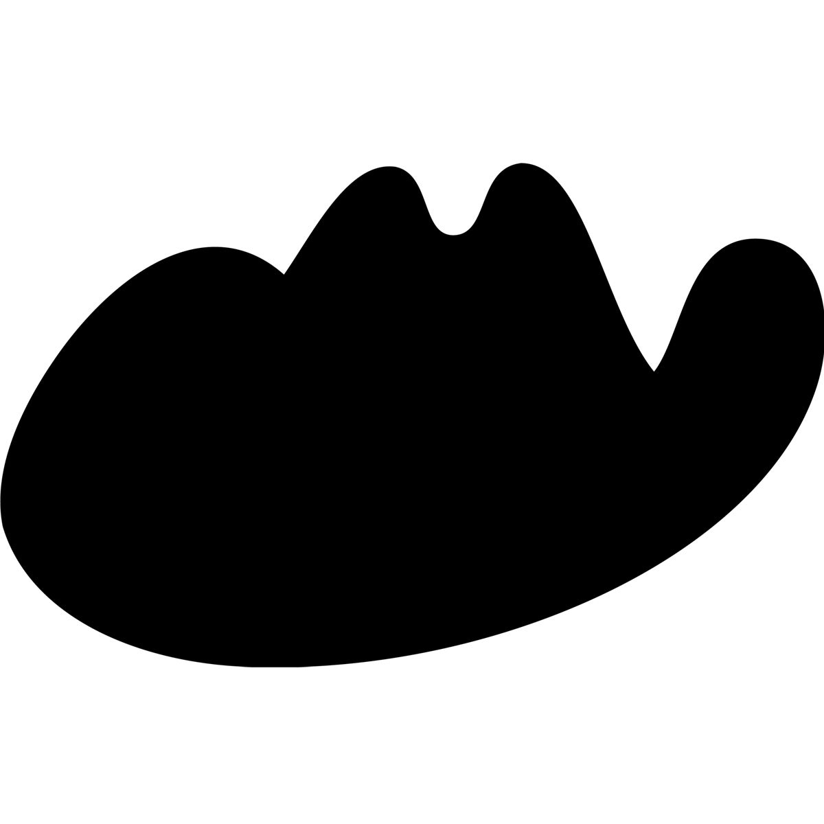 Adesivo Cappello da cowboy - Sticker adesivo - adesivi murali - 75x120cm - 4