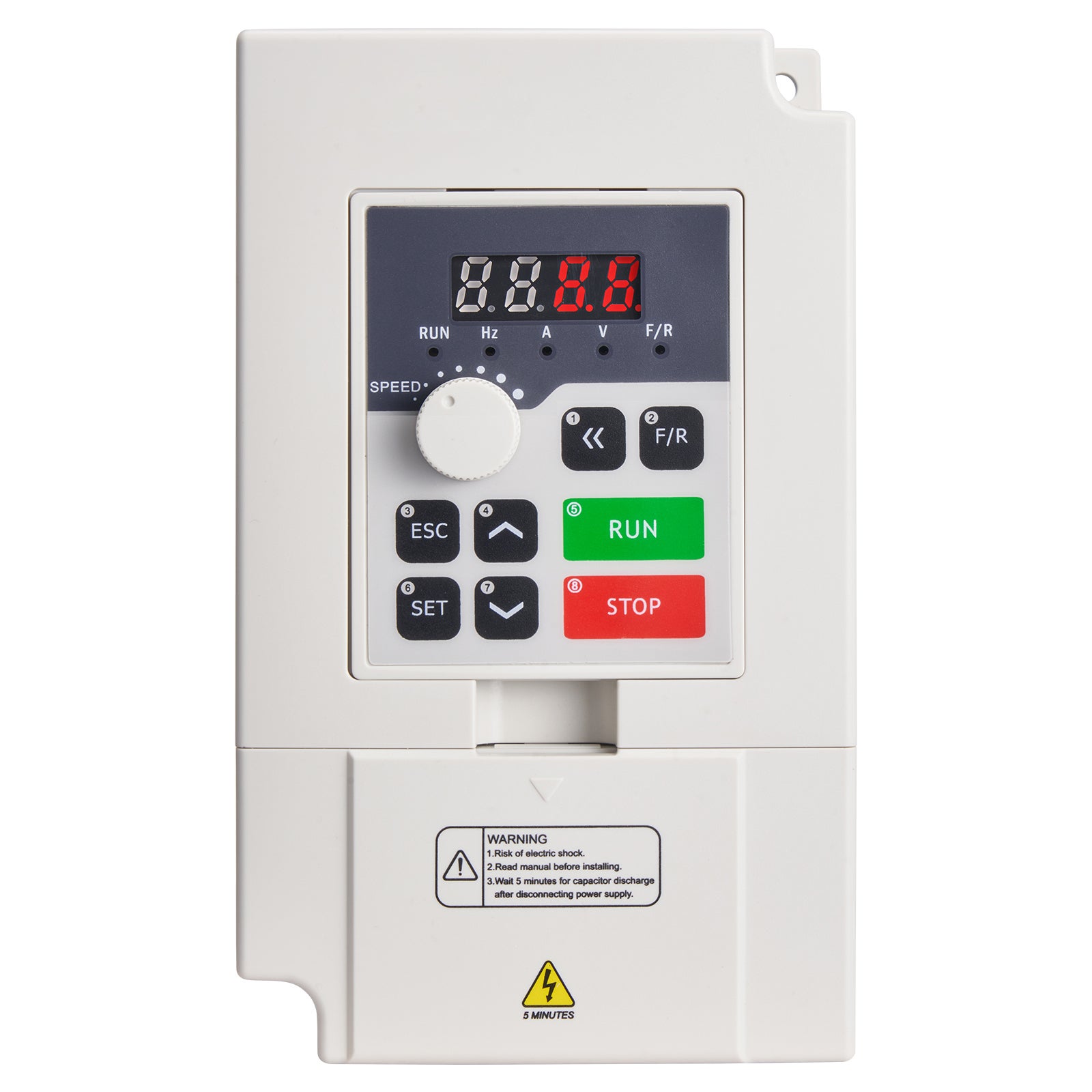VFD 4CV, 3KW, 14A, entrée 1/3 phase AC 220V vers sortie 3 phases AC 0-220V, entrée 50/60Hz, sortie 0-2000Hz pour contrôle moteur broche SucceBuy - 3