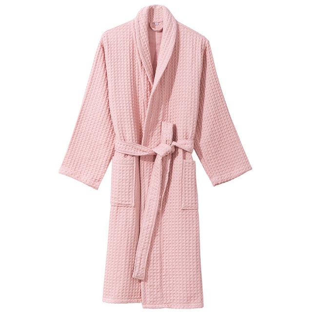 Peignoir yukata en coton de style japonais, quatre saisons, long, nid d'abeille, gaufré, vêtements pour la maison, couple hommes et femmes