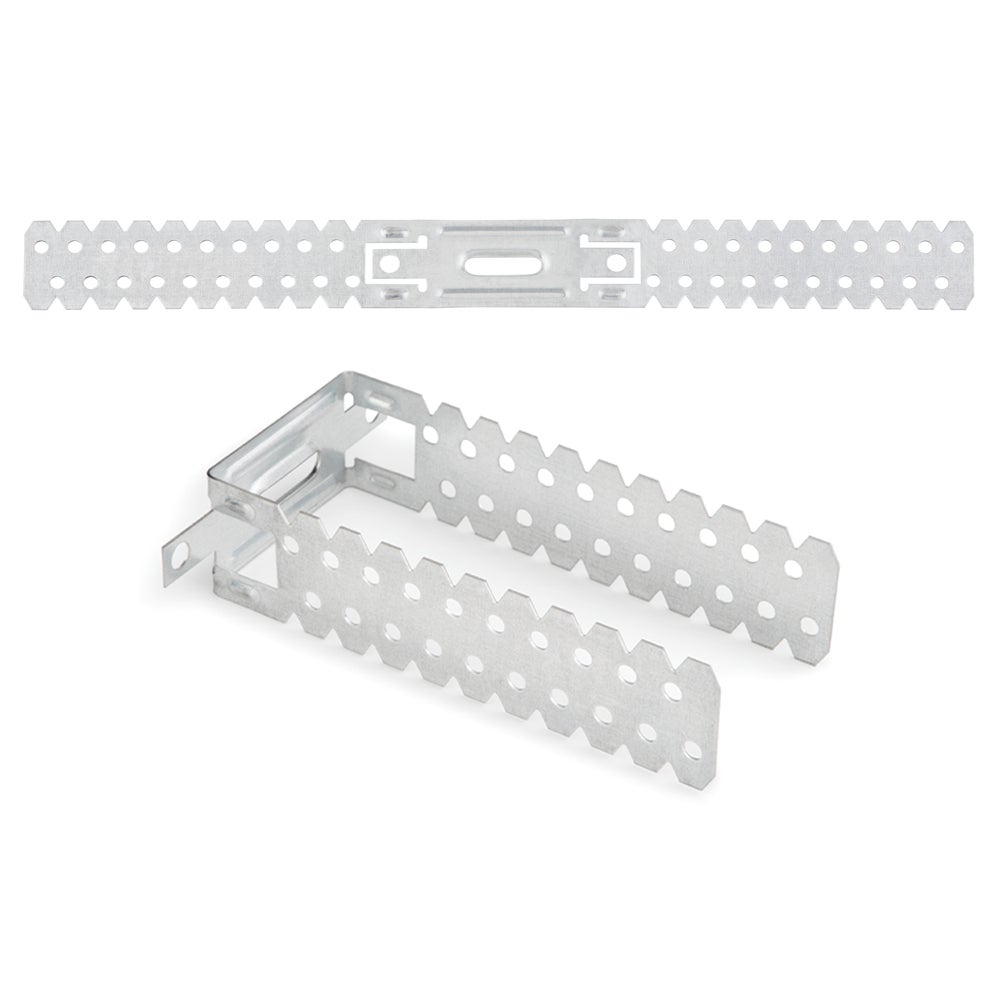 Ancrage direct “U” pour suspension de profil sur faux plafonds - Zingué TC 60 - Boite de 100 - 3