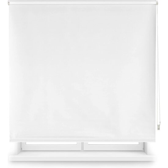 Blindecor   estor enrollable opaco liso - medidas estor: 160x175 - medidas tela estor: 157x170 - estor blanco roto