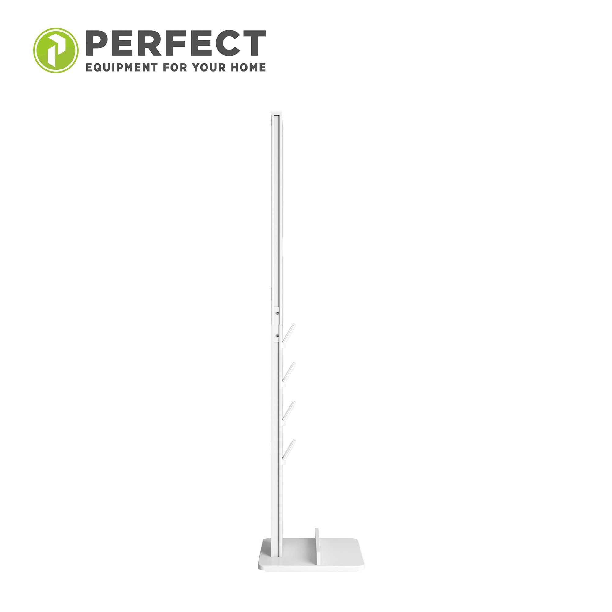 PERFECT EQUIPMENT FOR YOUR HOME PHD-D200W, Supporto per aspirapolvere, Aluminium, Bianco, 0 decibeles - 4