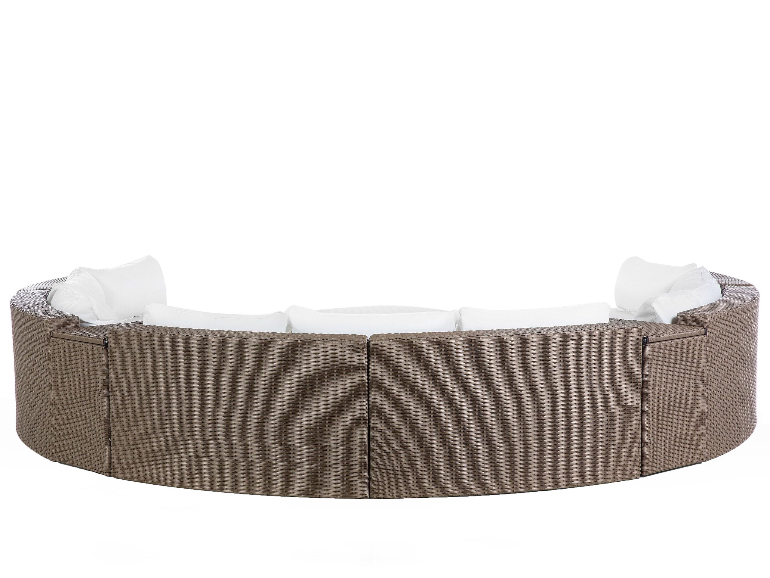 Set da giardino con tavolo 9 posti SEVERO Marrone - 5