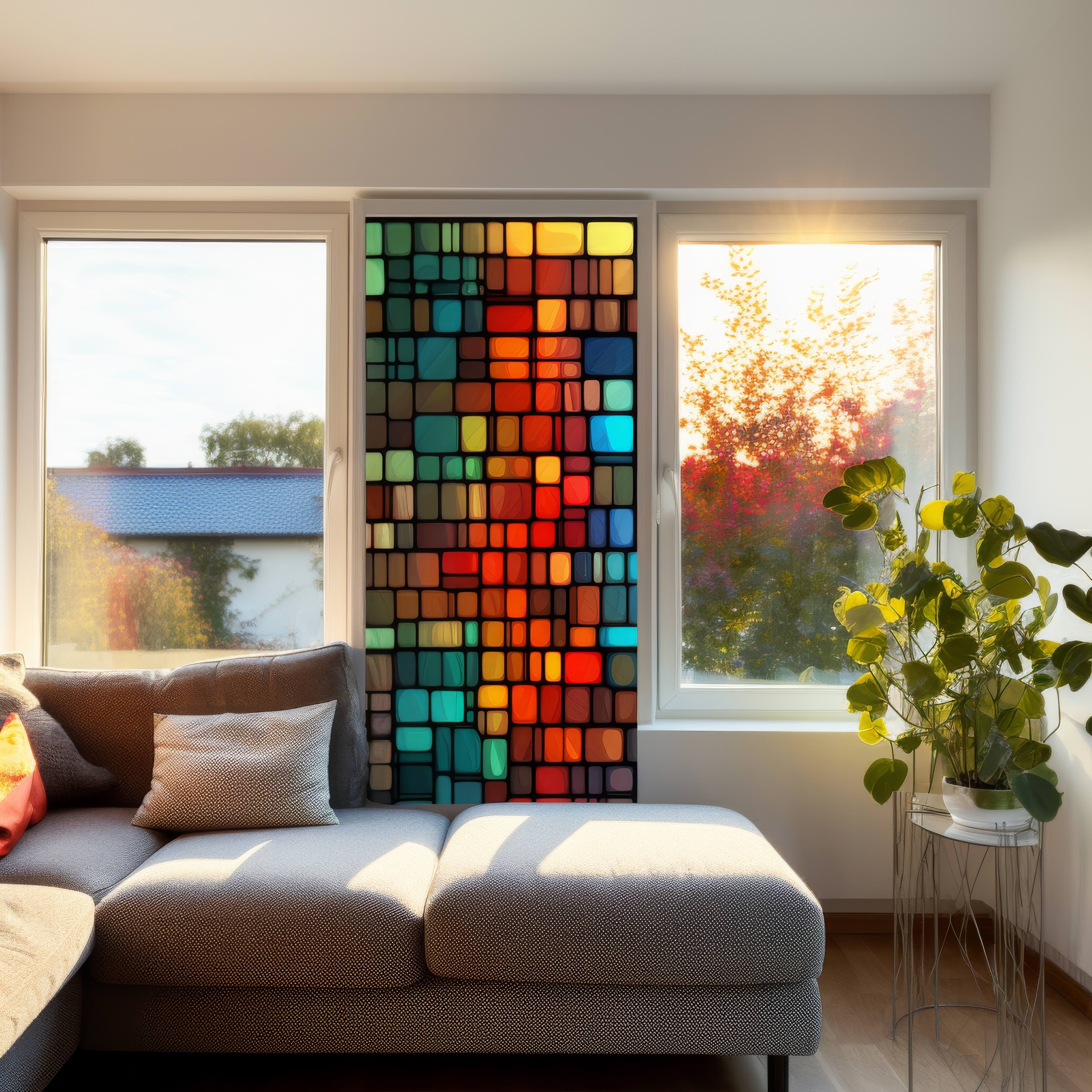 Kit Autocollants Fenêtre Maped - Création De Stickers Multicolores Pour Vitres Et Surfaces Lisses