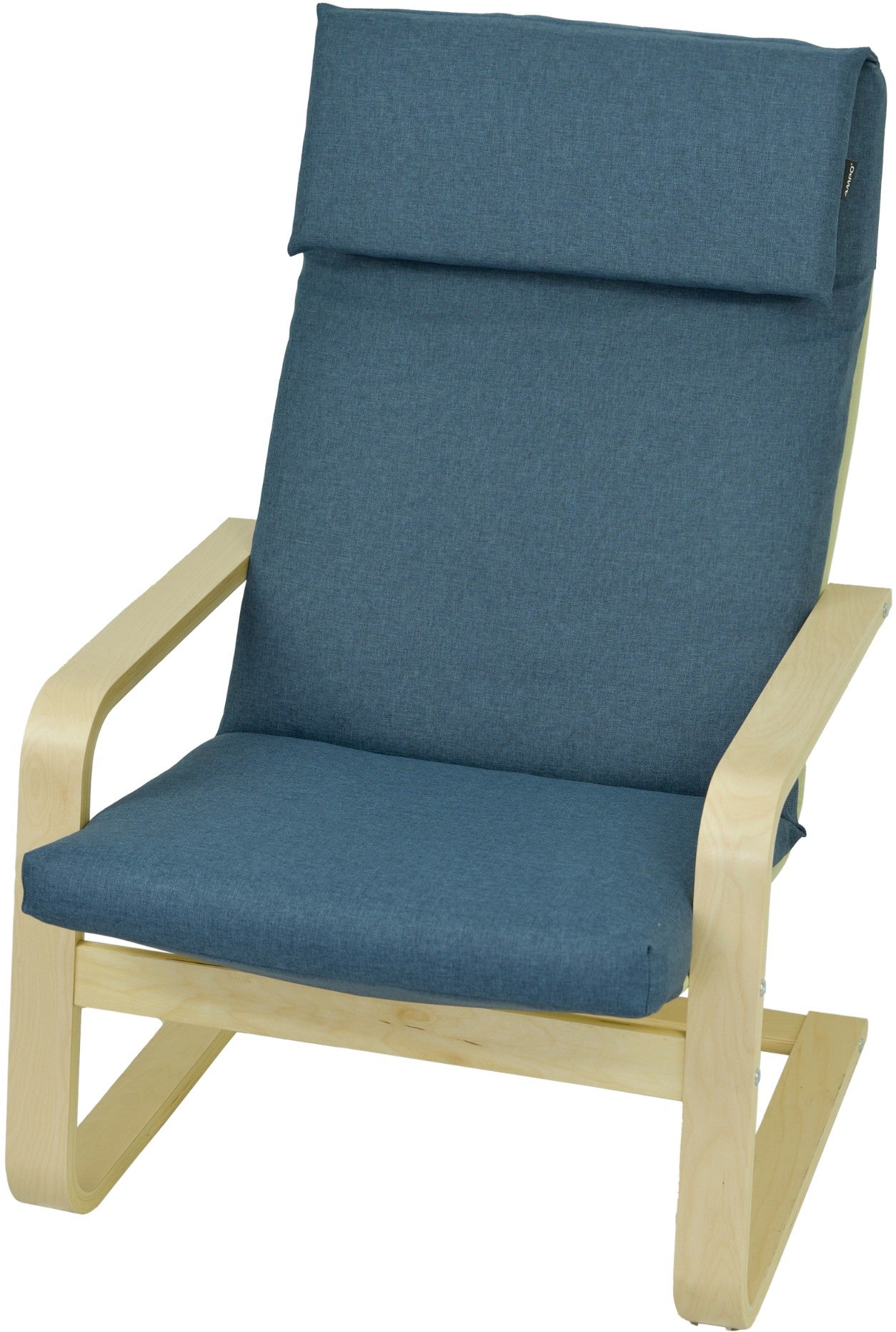 Poduszka na fotel drewniany Poang Pello AMPO grantowy melanż 1 szt.