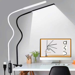 Luce LED Per Leggio Regolabile - 6 Luci A Clip Per Lettura A Letto O Su Libri - Foto 4