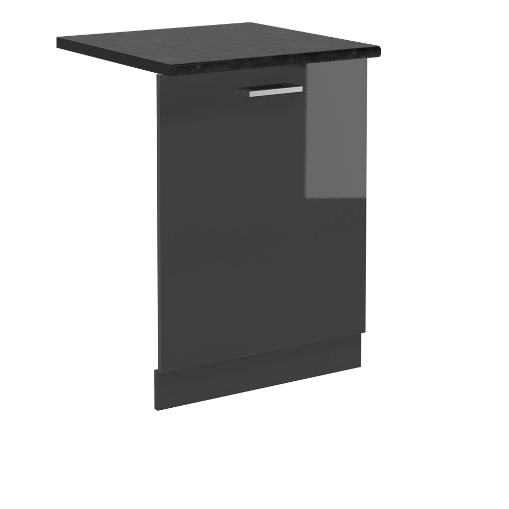 Vicco Panel przedni zmywarki R-Line, Antracyt wysoki połysk, 60 cm , BP Antracyt