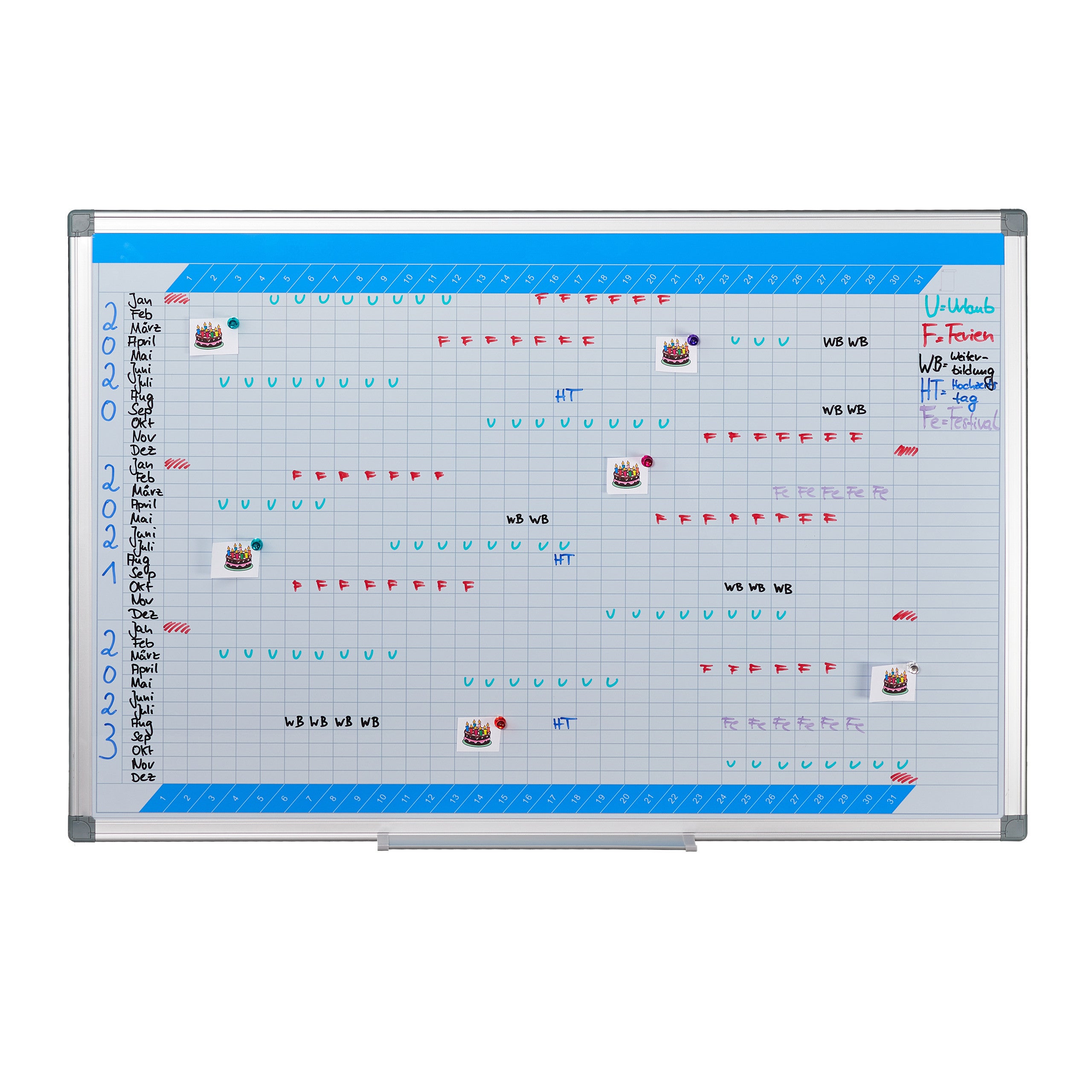 Tableau Magnétique En Verre 60x90 Cm | Surface Inscriptible Et Anti-rayures | Avec Porte-stylo | Montage Mural Paysage Ou Portrait