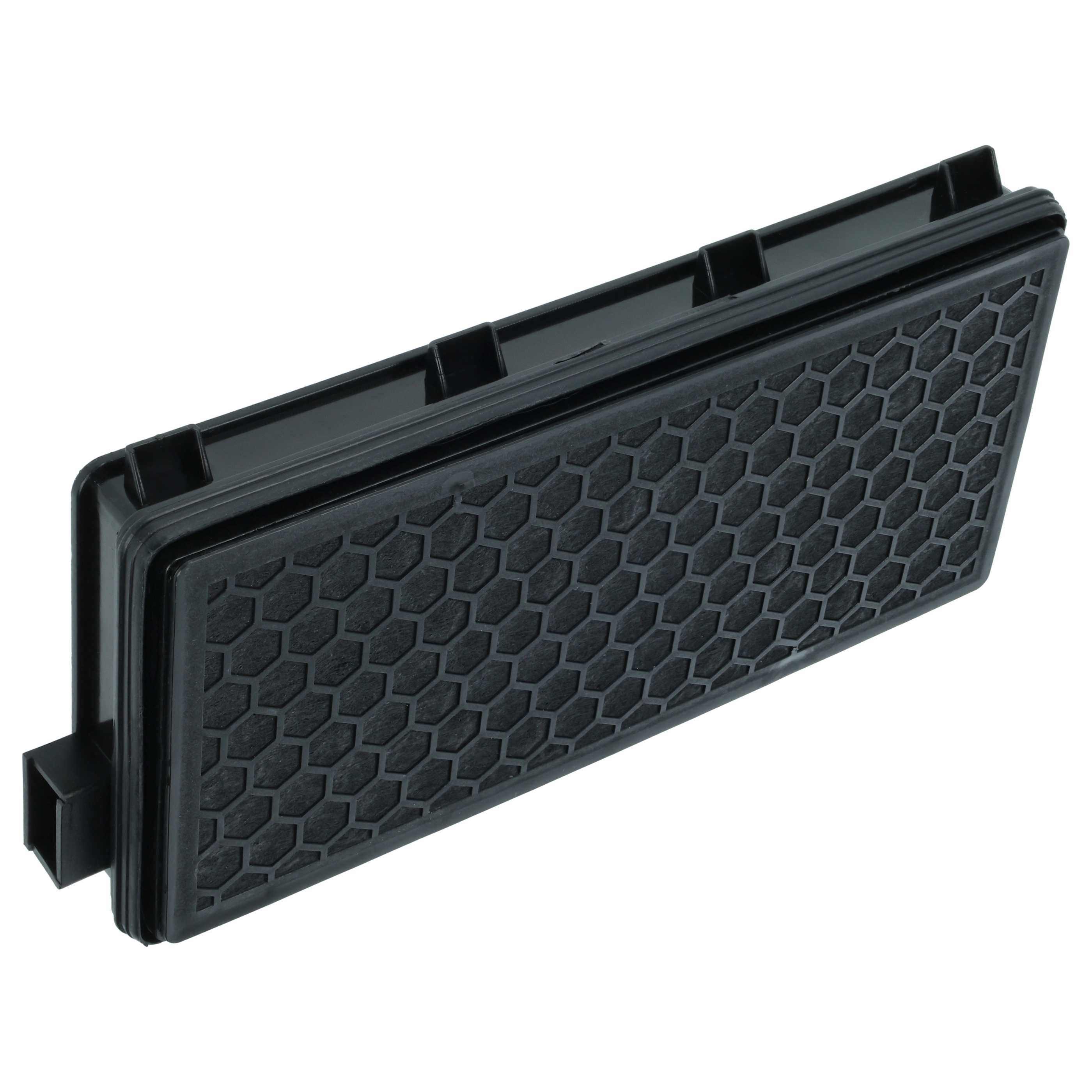 vhbw 2x filtre compatible avec Miele Complete C3 Total Care EcoLine Plus aspirateur - filtre à charbon actif HEPA noir / blanc - 2