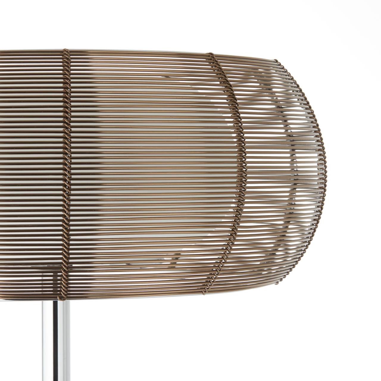 Lampa BRILLIANT, lampa sufitowa Woodrow 1-płomienna, jasnobrązowa, metal / bambus, 1x A60, E27, 60W, standardowe żarówki (brak w zestawie), A++. - 2