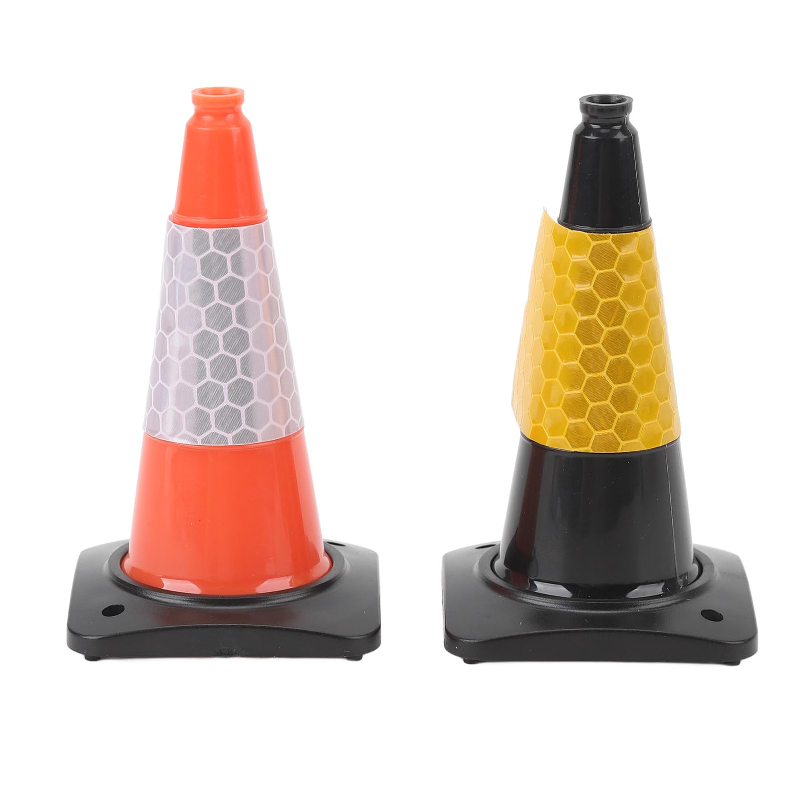 NOLITOY 36 Pièces – Mini Cônes Et Barrières De Signalisation – Jouet Apprentissage Code Routier