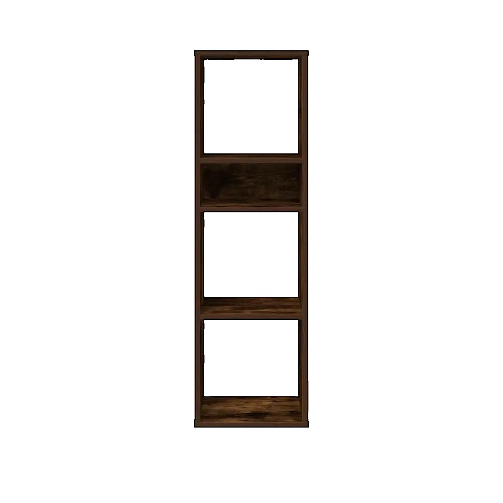 Biblioteczka vidaXL z drewna inżynieryjnego 34x31x112 cm dąb wędzony wytrzymała