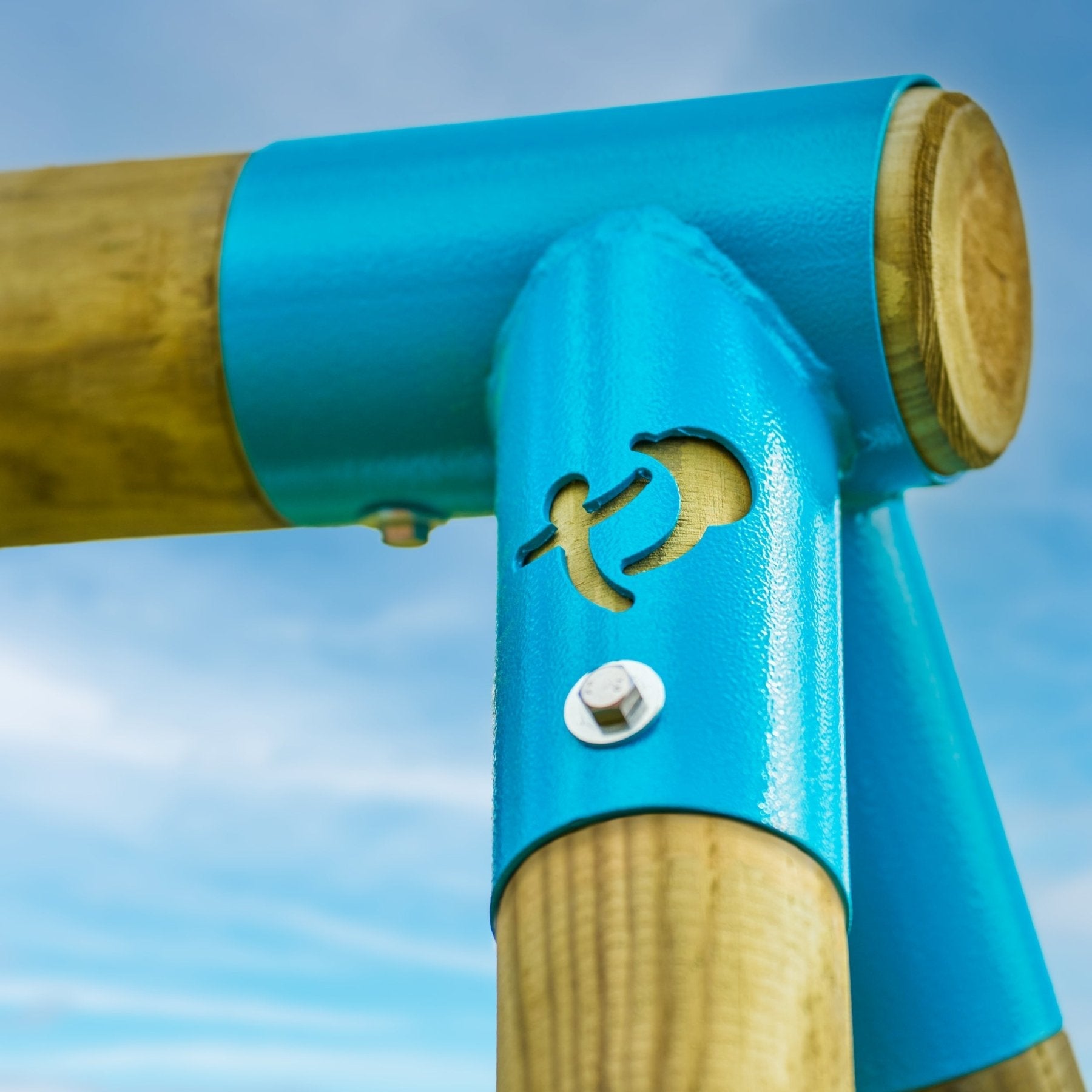 Station ARBOUSIER balançoire - vis-à-vis - toboggan - kit d'ancrage - bois FSC® h190 cm - 6