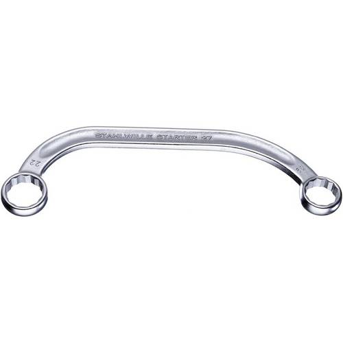Vogueing Clé à Pipe Frein 17x19 Mm - Double Extrémité - Acier Chrome Vanadium - Pour Espaces Confinés