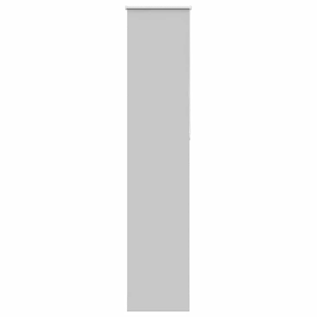 Roleta zaciemniająca jasnoszara 45x210 cm Szerokość tkaniny vidaXL