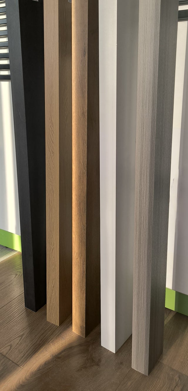 Coluna Isolada WPC INSIDE (2900x100x50mm) Dark Oak