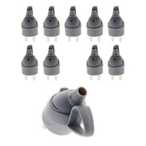 Lot De 4 Fiches Schuko Femelles – 250V 16A, IP44, Noir, Pour Installation électrique