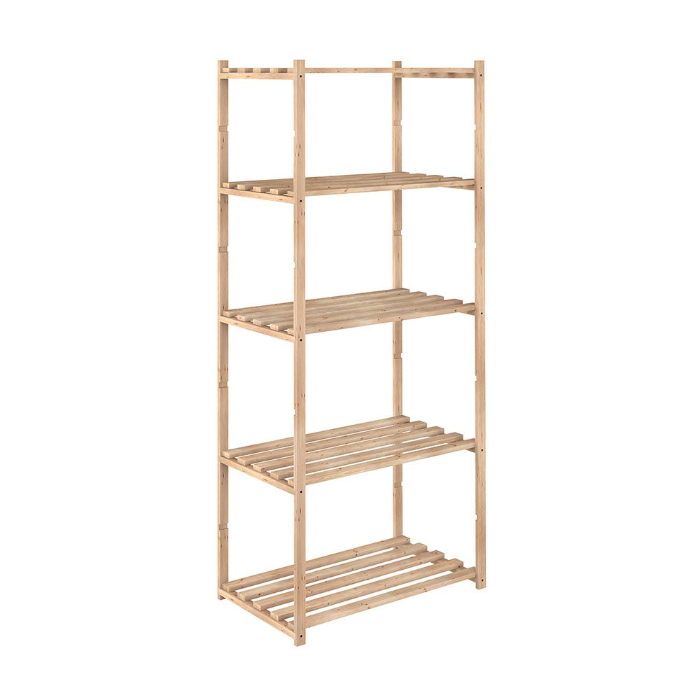 Étagère Astigarraga Natura Pin (171 x 65 x 40 cm) - 7
