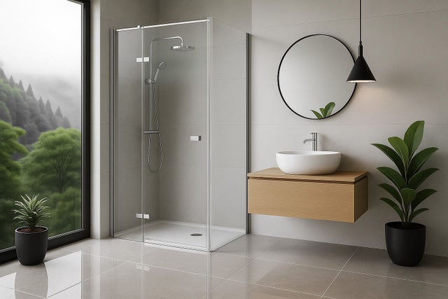 Kabina Prysznicowa Atlas Chrom 80X100 Prawa