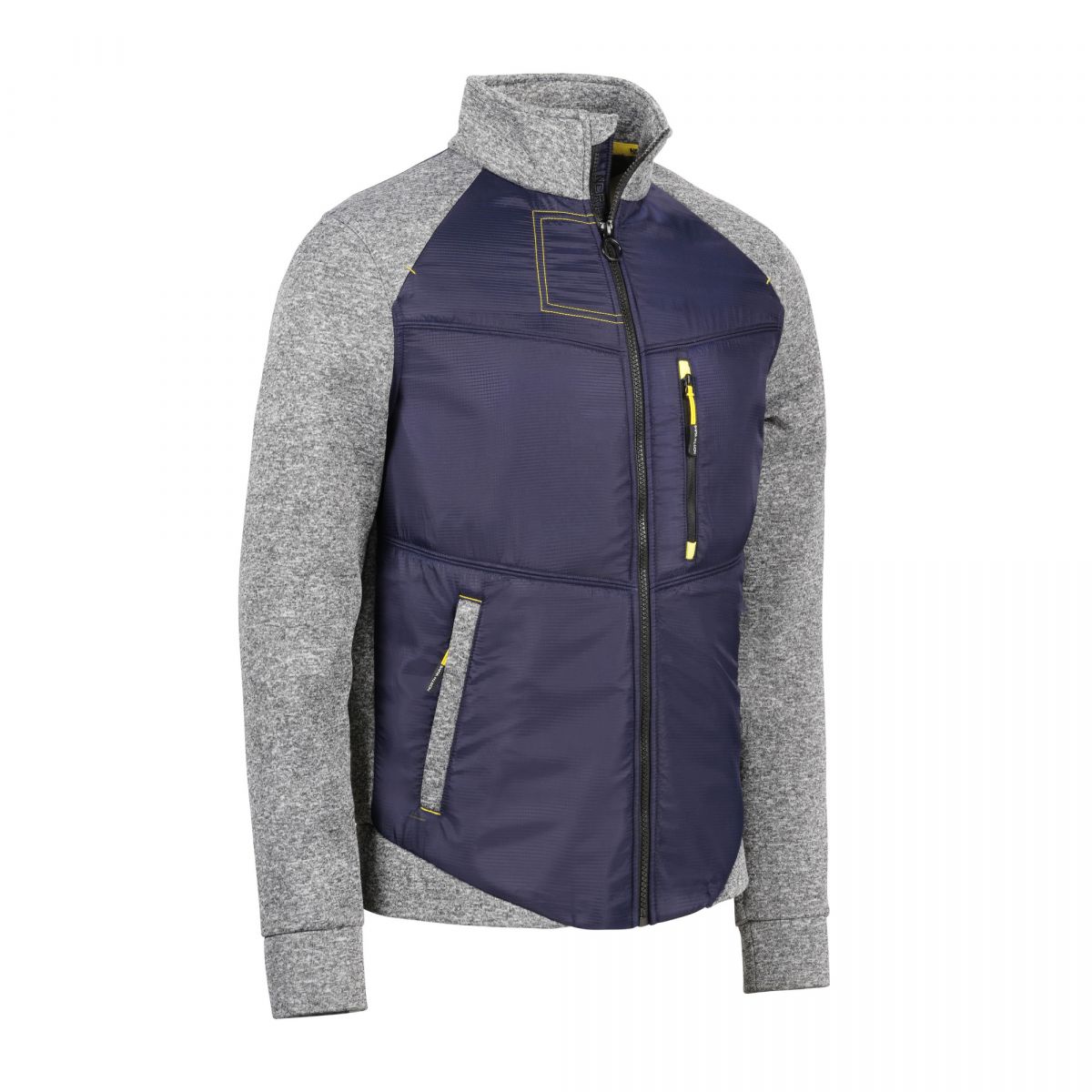 BLOUSON DE TRAVAIL BISCHOP GRIS CHINÉ / MARINE - NORTH WAYS - Taille L - 2