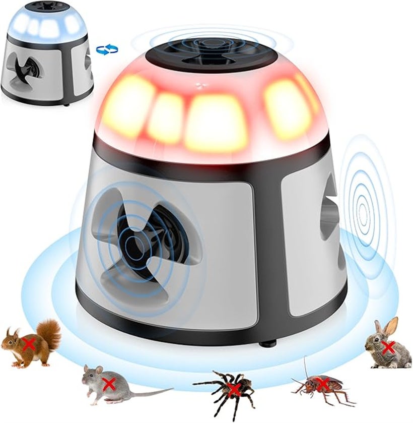 Repulsif Rongeurs Ultrasons Acheter Répulsif Ultrasonique 360° Pour écureuil Et Rongeur, 3 En 1 Pour L'intérieur, La Maison, Le Bureau, La Cuisine, L'entrepôt Repulsif Souris Ultrason
