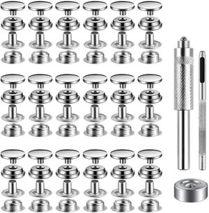 Kit Dadi Rivetti Filettati In Acciaio Inox M3-M12 – Testa Piatta, Per Metallo