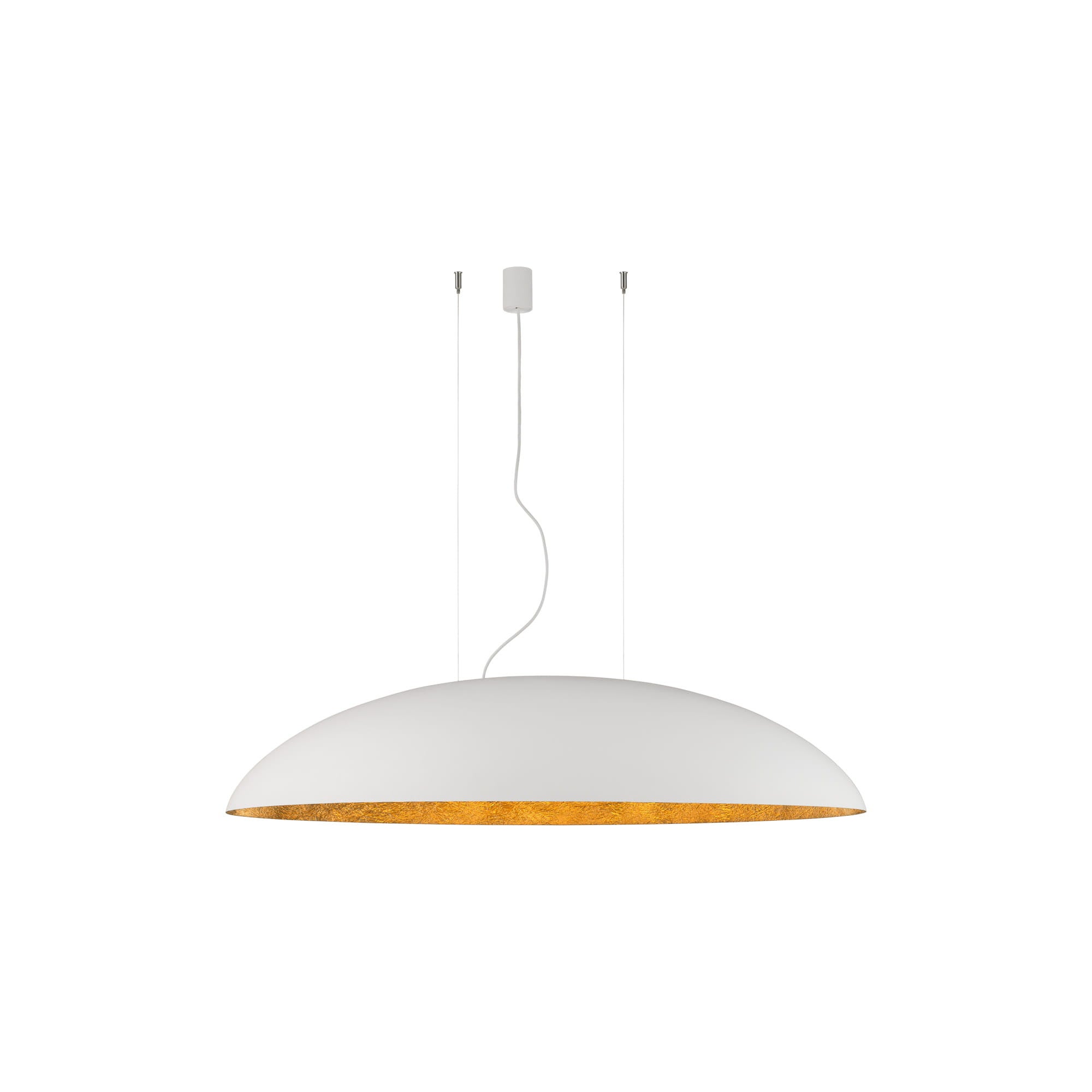 Lampa wisząca Canoe biało-złota 5xE27x40W wym: 250 x 28 x 117 cm metal Nowodvorski Lighting