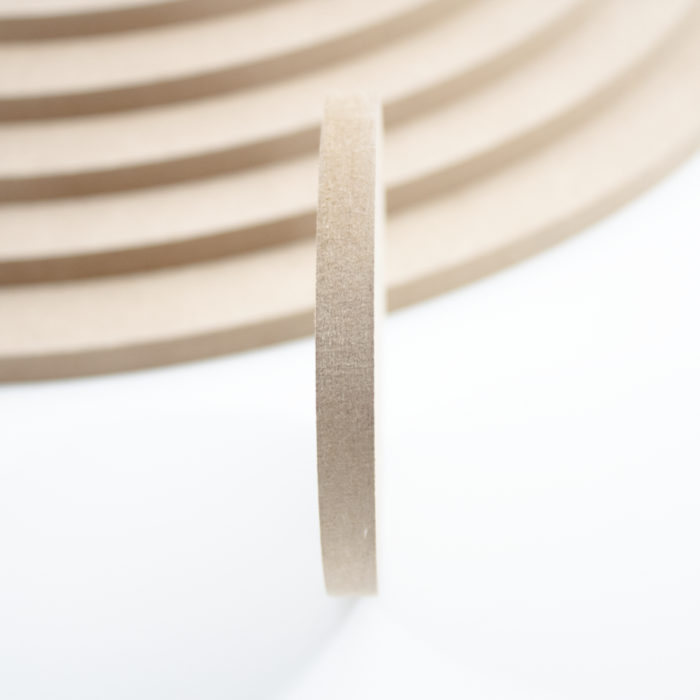 Rond de bois MDF - Diamètre 60 cm - Épaisseur 6 mm - Finition lisse - Idéal pour bricolage et décoration intérieure - 2