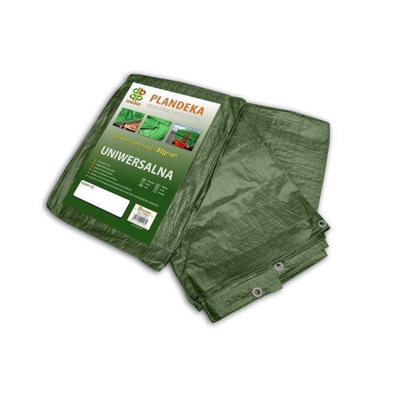 Plandeka 90 wzmacniana 6x8m PL906/8 BRADAS