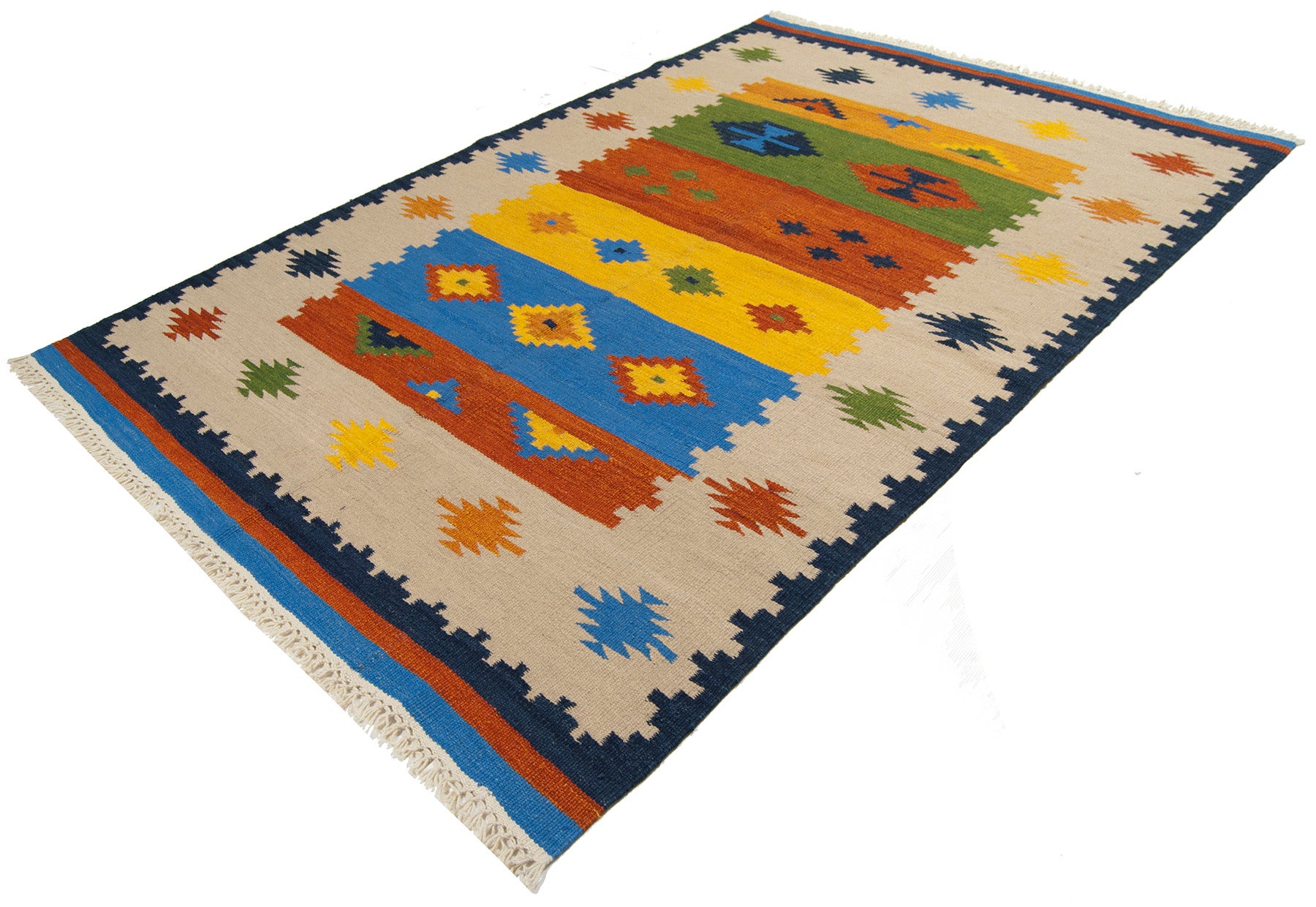 CM 240X170 Authentik Kilim Kelem Oryginalny Ręcznie Robiony Klasyczny STYL