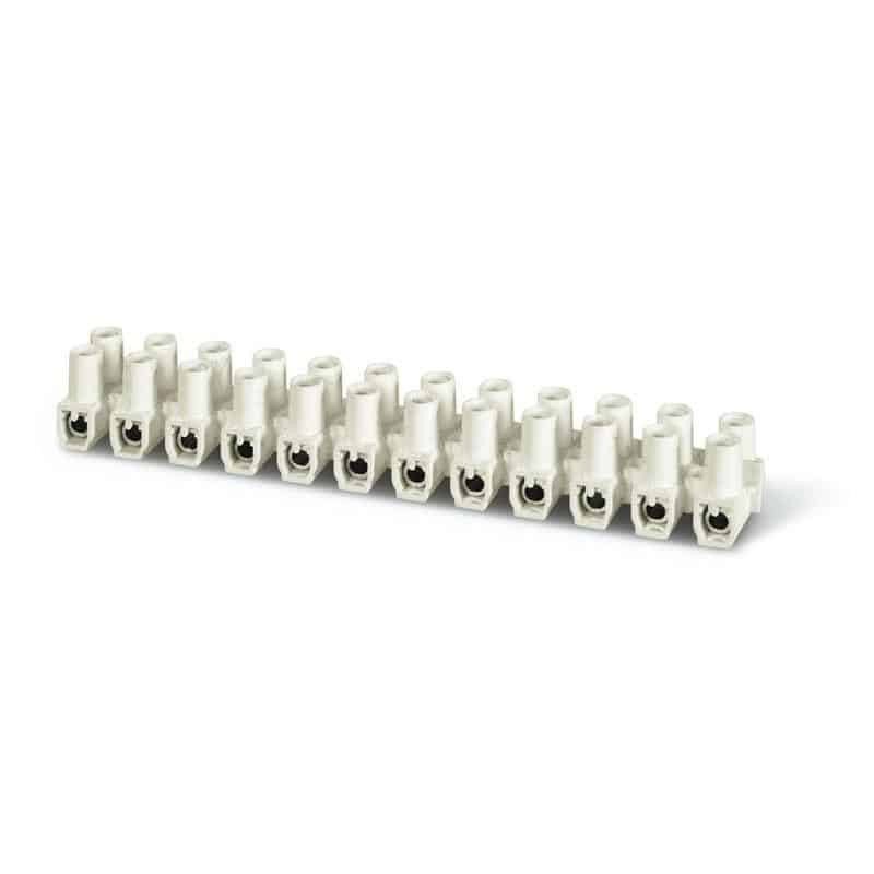 Regletă de conexiune, 4 mm, albă, N/A / 815.2362B