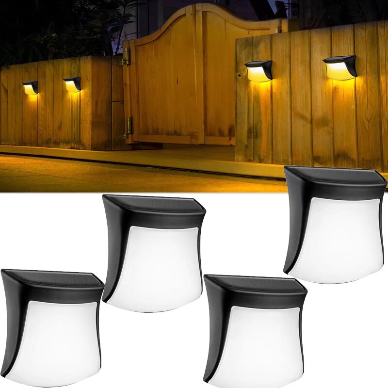 Lampes Solaires Pour Marches, Lampes Solaires à LED Pour Terrasse Cloture Eclairage Lateral De Piscine Etanche Pour Escaliers Cloture De Piscine Cour P P13136182