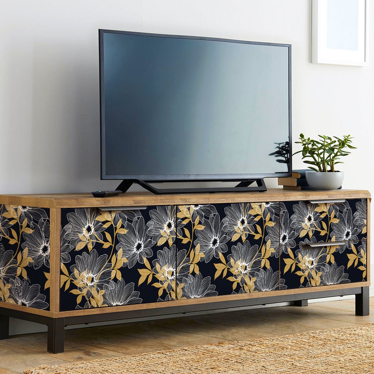 Adesivo mobili tropicale nara - Sticker adesivo - adesivi murali - 40x60cm - 5