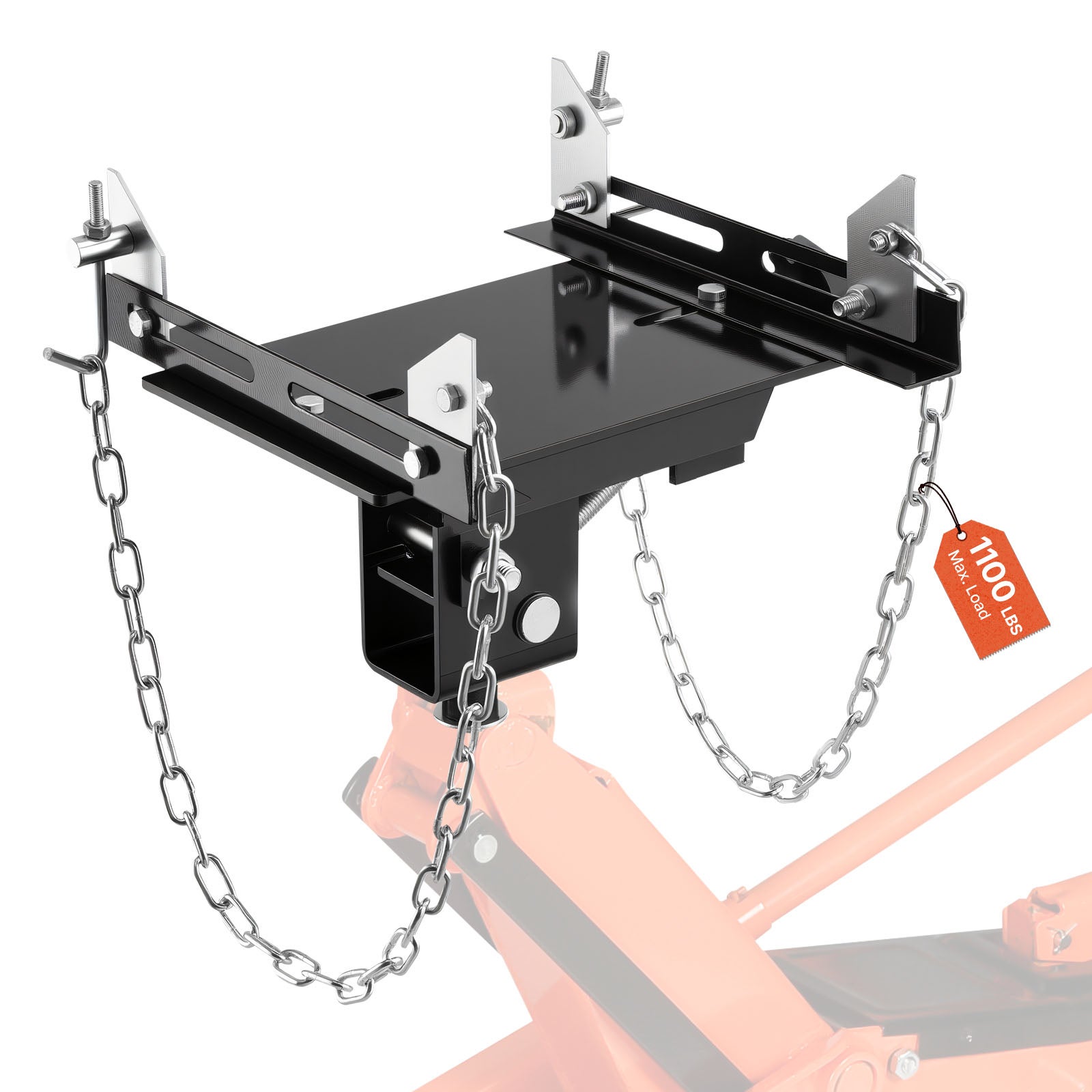 Adapter do podnośnika VEVOR 500 kg, stalowy, trzpień 30 mm, do garażu