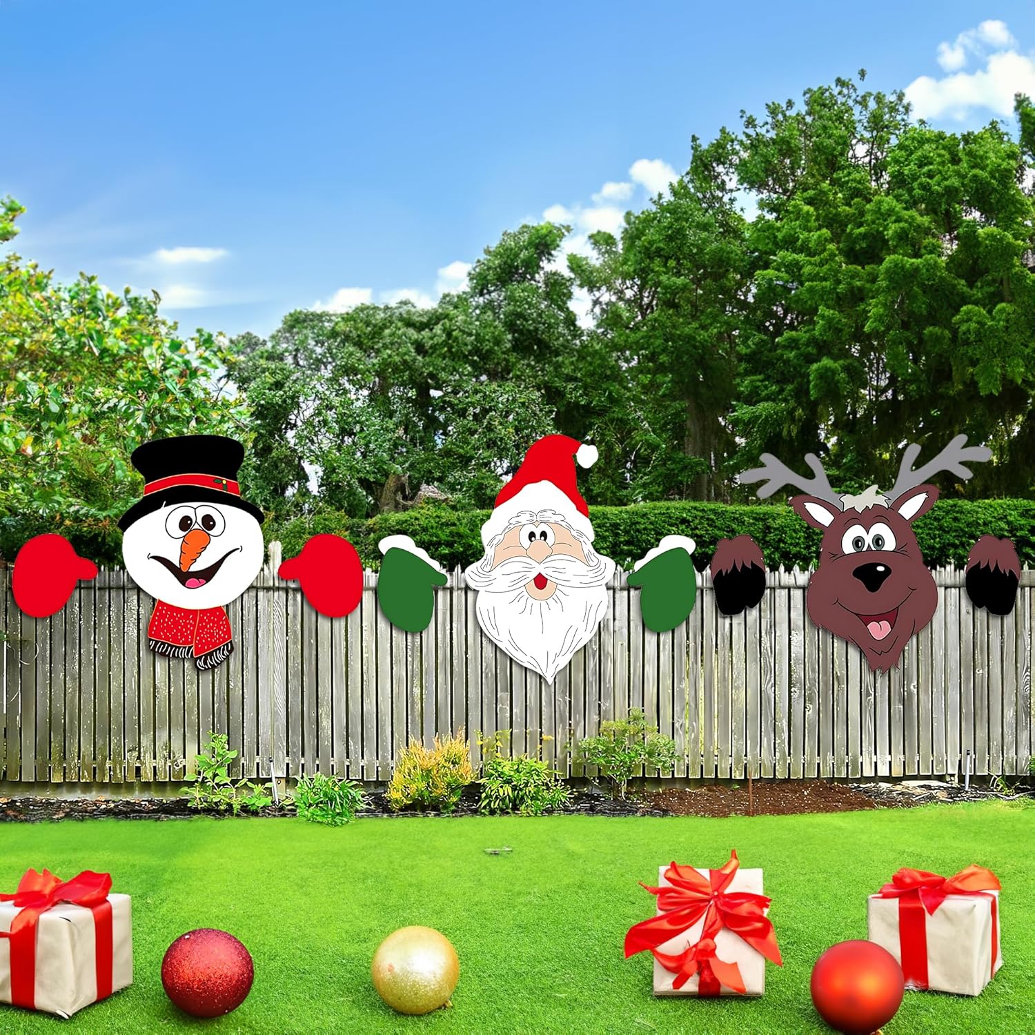 Père Noël Vintage – Déco Noël – Plastique Rouge – Petit Format