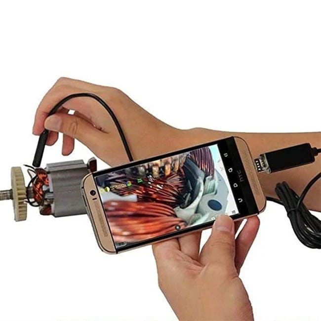 3 w 1 miniaturowa przemysłowa kamera endoskopowa USB z diodą LED HD, wodoodporna, do konserwacji samochodów
