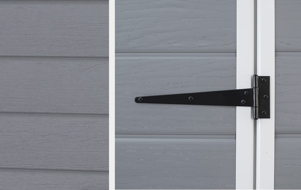 Casetta in resina - PREMIUM MANOR 46S - 2,5 m² - Grigio - 5