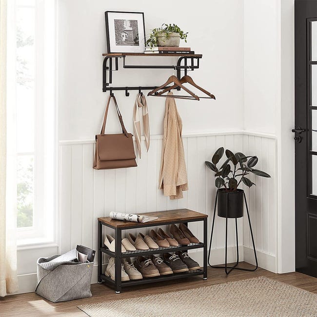 Estilo Nórdico Percheros De Madera Para Pared Pinturerias