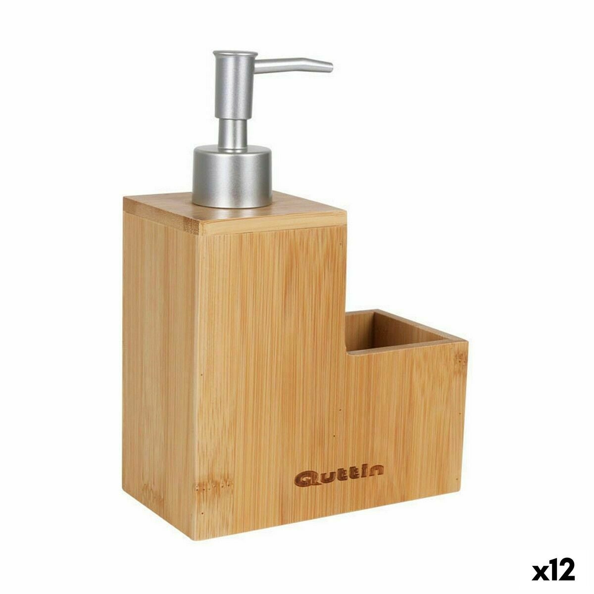 Set di 2 sgabelli in bambù multicolore