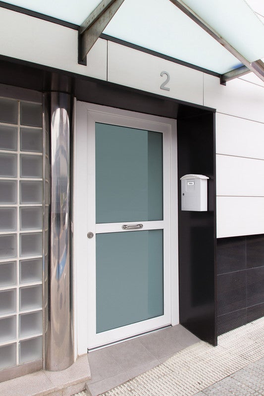 ARREGUI Costa E5301 Cassetta Postale Individuale in Plastica Resistente, Cassetta della Posta da Parete, Dimensione M (DIN A4 e Riviste), Bianco - 4