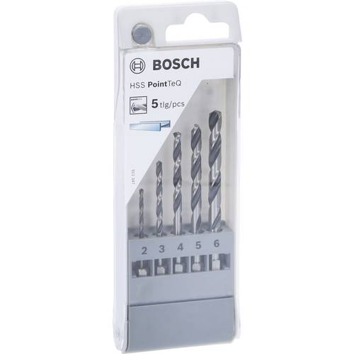 Bosch Accessories - PointTeQ 2607002824, accessori, kit di punte per trapano a coda (confezione da 5)
