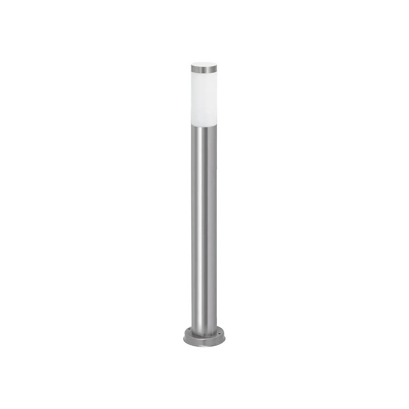 Lampa ogrodowa stojąca Inox Torch chrom satynowany 1xE27x25W IP44 wym: 65 x 7,6 x 7,6 cm metal Rabalux