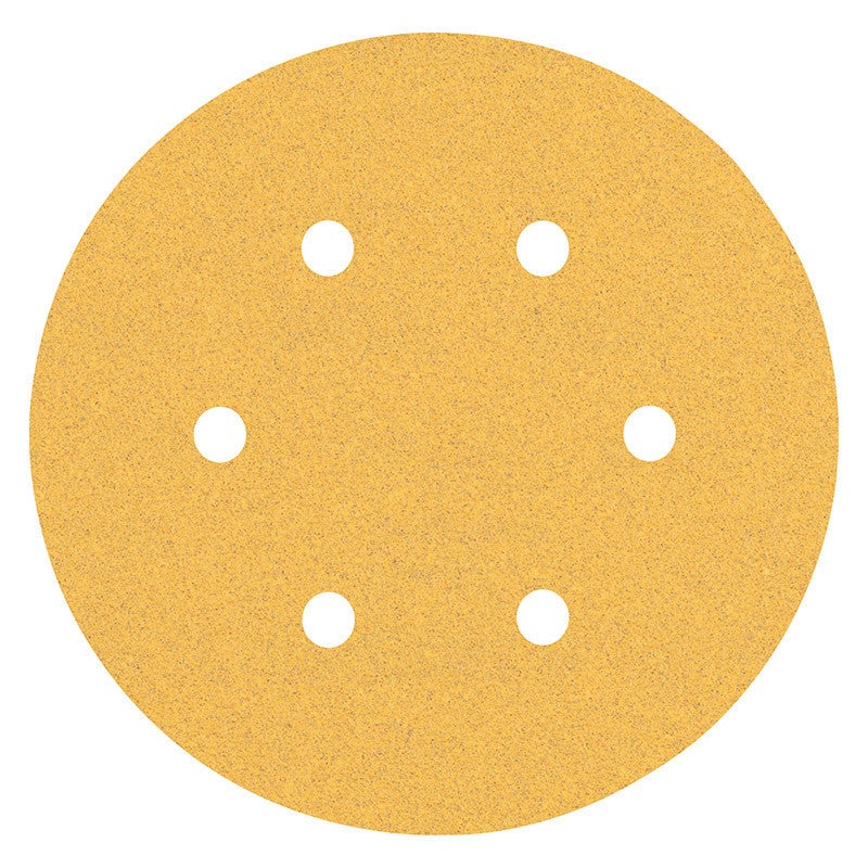 Bosch Professional 5x Carte Abrasive Expert C470 con 6 Fori per Legno Duro, Vernice su Legno, Ø 150 mm, Grana 240, Accessorio Levigatrice Rotoorbitale - 3
