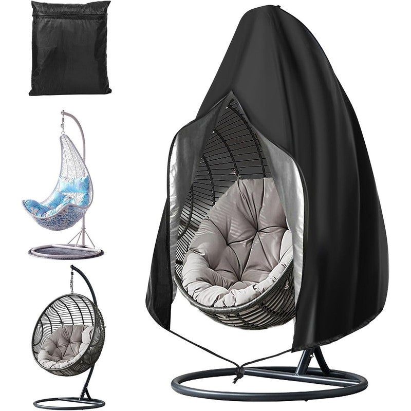 Housse Protection Fauteuil Suspendu Imperméable 115 X 190 Cm - Oxford Avec Fermeture Éclair
