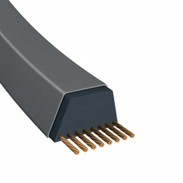 Aexit B2200 Courroie Trapézoïdale En Caoutchouc Pour Tracteur Largeur 11 Mm Épaisseur 17 Mm