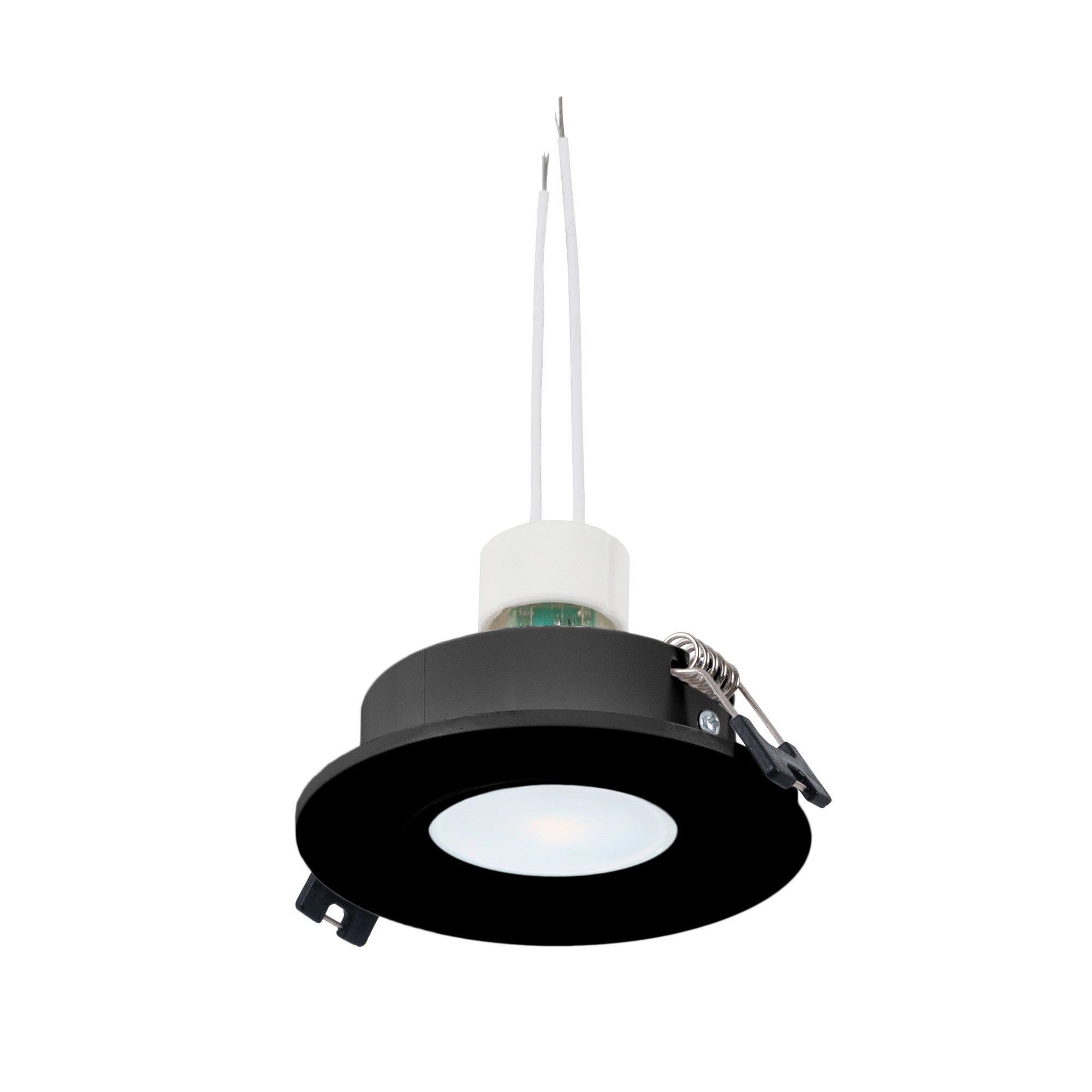 Foco De Techo Empotrable Doro - ACB - Downlight Cuadrado, Aluminio Blanco/negro, 1xGU10