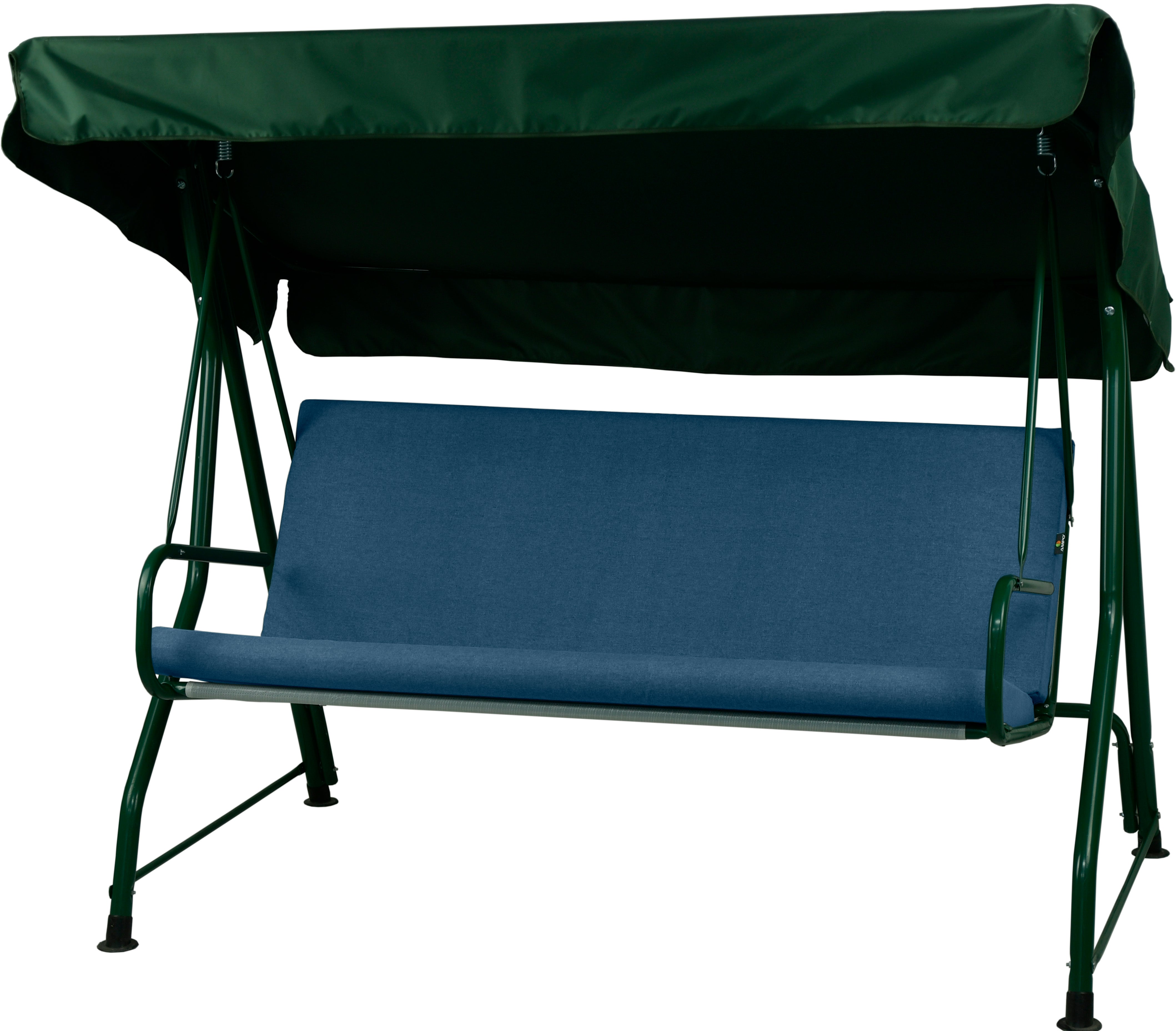 Poduszka na huśtawkę ogrodową AMPO wodoodporna 150 cm ciemny niebieski 1 szt.