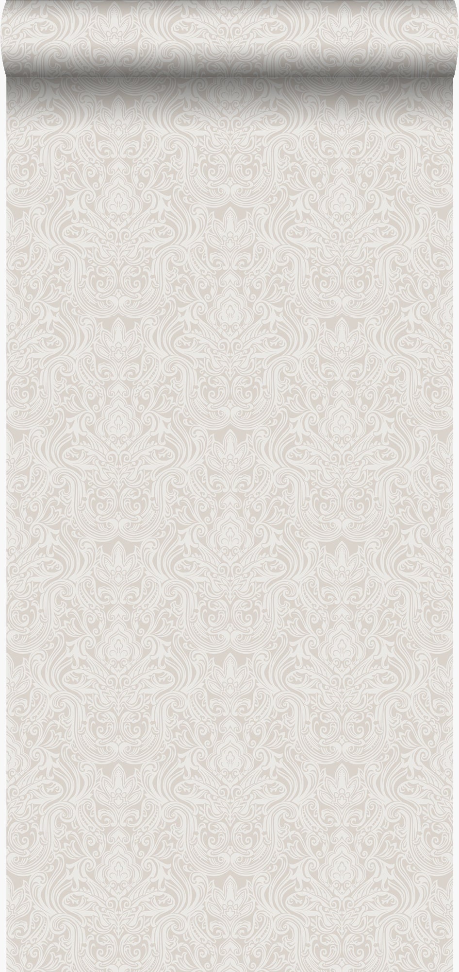 Tapeta ozdoby jasnoszarym - 53 cm x 10.05 m - ORIGIN